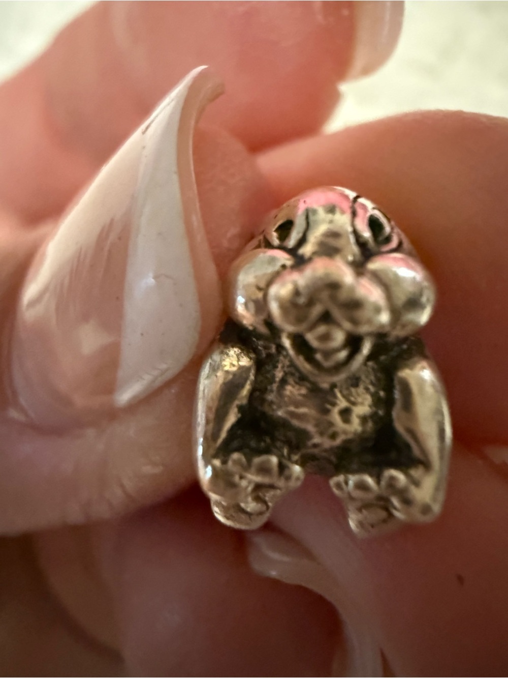 Chamilia Disney Sterling Silver Thumper Charm - Silver Color